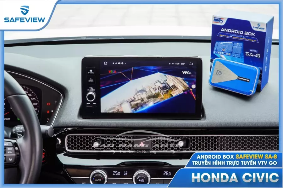 【HOT】Android Box Honda Civic giá rẻ tốt nhất - Bảng Giá mới nhất