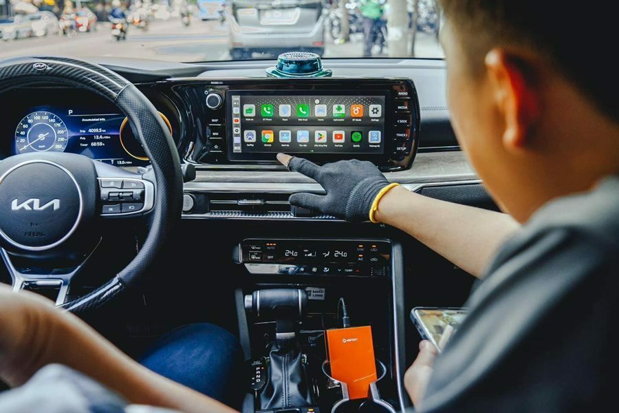 Android Box xe Kia K5