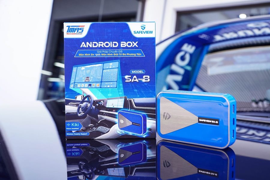 【HOT】Carplay - Android Box Safeview SA-8 cho ô tô - xe hơi