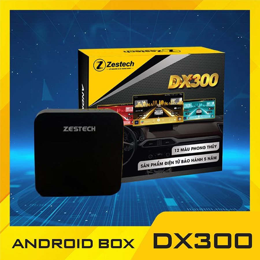 Android Box Zestech DX300 - Trải nghiệm giải trí đa dạng
