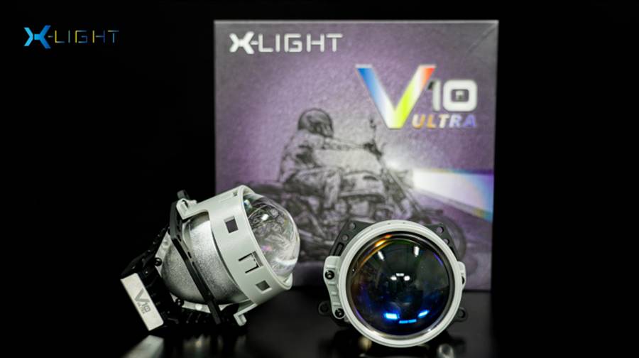 Độ Đèn Bi Led X-Light V10 Ultra - Bản nâng cấp hoàn hảo