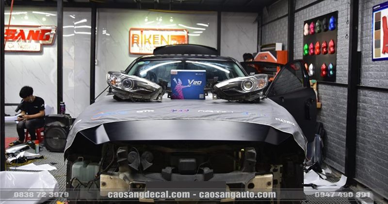 BI LED X-LIGHT V20 New Mazda 6 - Phương án cho ánh sáng đẹp, siêu nét