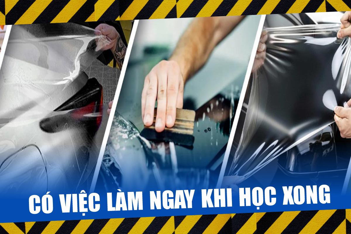 đào tạo thợ dán ppg chuyên nghiệp