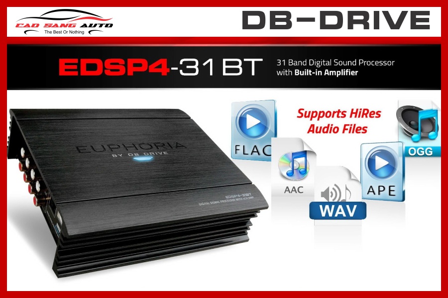 DSP EDSP4-31BT - DB DRIVE TÍCH HỢP AMPLI 4 KÊNH