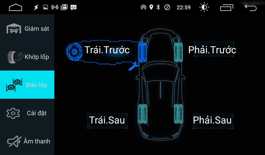 Cảm biến áp suất lốp kết nối USB iCar TN602 - Cao Sang Auto