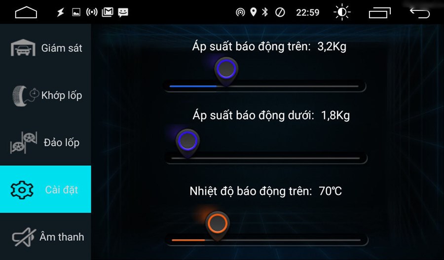 Cảm biến áp suất lốp kết nối USB iCar TN602 - Cao Sang Auto