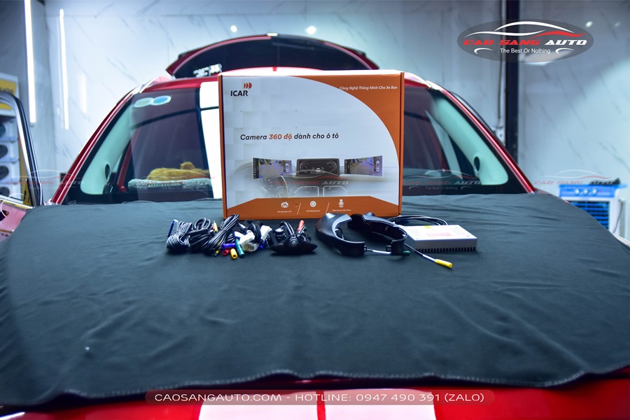 Camera 360 xe Kia Carens