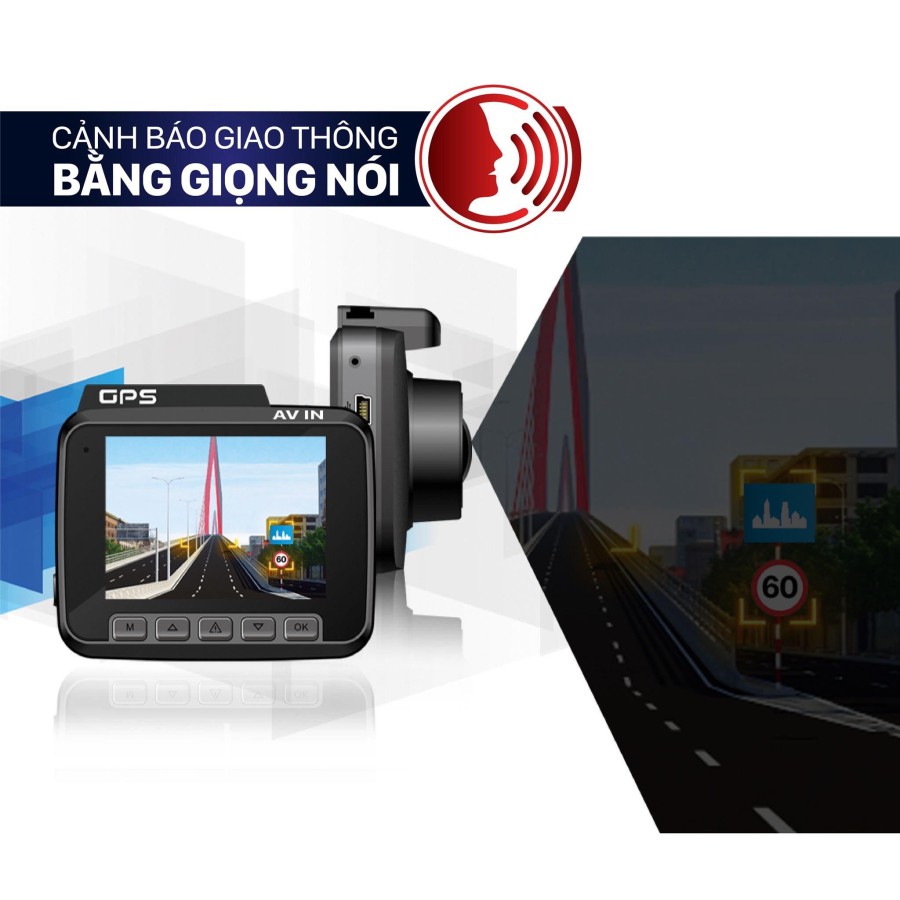 Camera hành trình C61 Pro Việt Map chính hãng, miễn phí lắp đặt