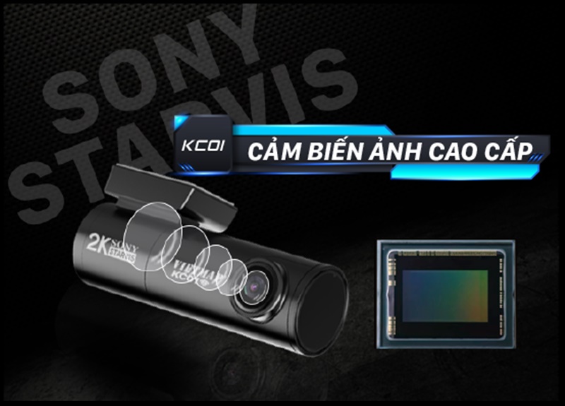 Camera hành trình VietMap KC01 - Thiết kế sang trọng