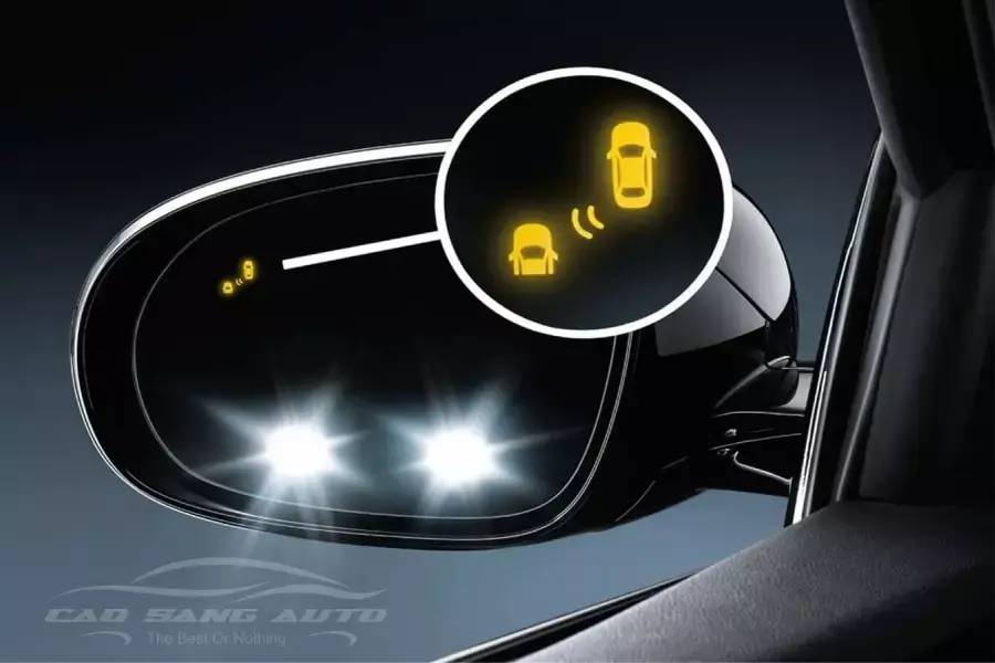 Cảnh báo điểm mù Toyota Fortuner