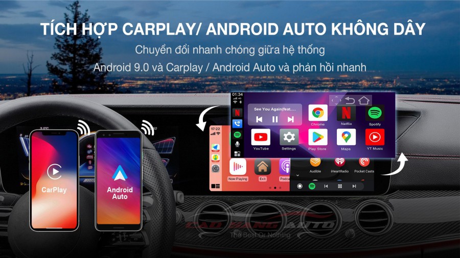 Carplay - Android Box cho ô tô - xe hơi giá rẻ chất lượng tốt nhất