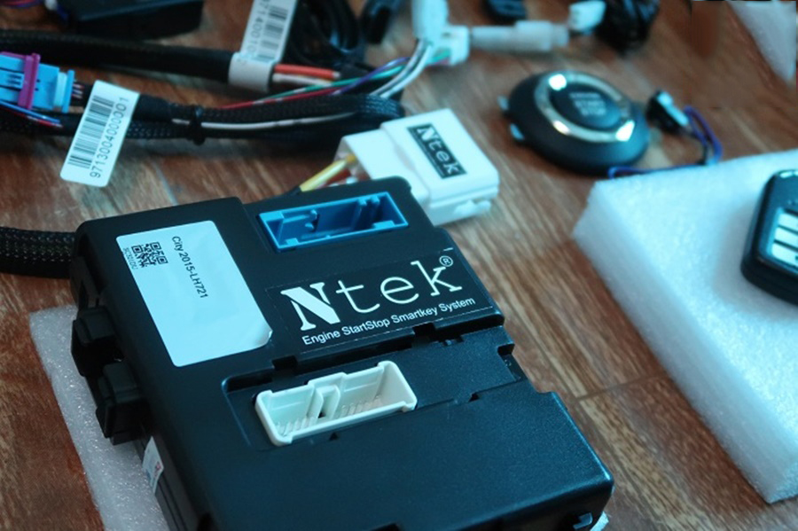 Hệ thống chìa khóa thông minh cho Oto Smartkey Ntek