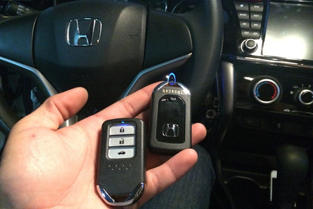 Chìa khóa thông minh cho Oto Smartkey Ntek For Honda City 2013 – 2016