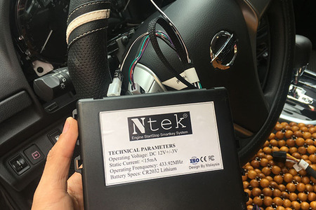 Chìa khóa thông minh Smartkey Ntek Nissan Terra - Hình 2