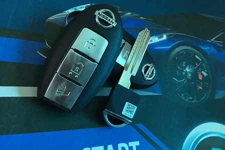 Chìa khóa thông minh Startstop Smartkey Ntek For Nissan Sunny - Hình 4
