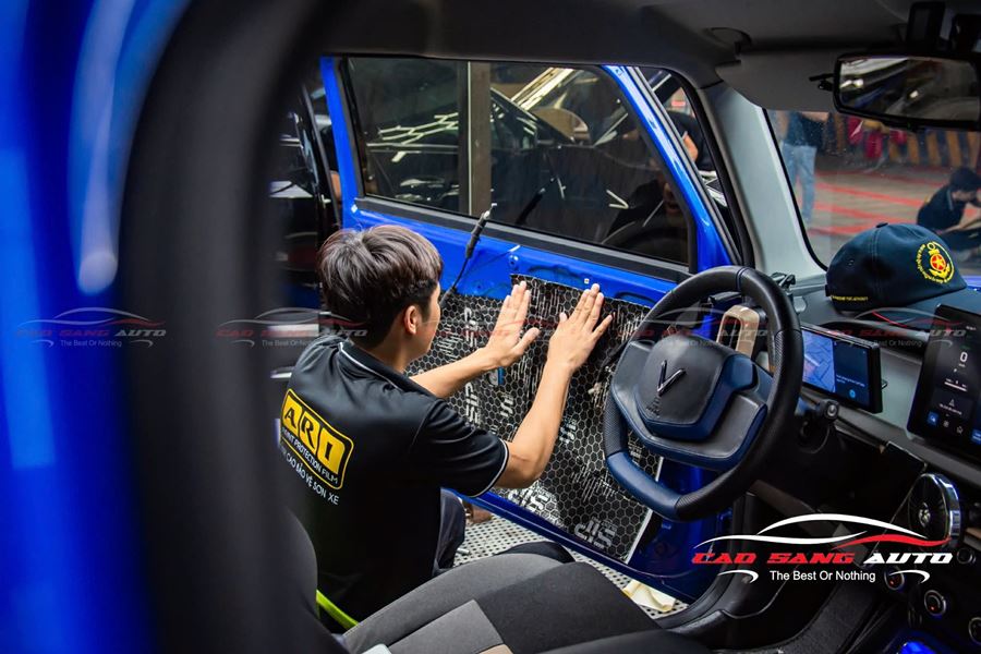 Dán cách âm xe Vinfast VF3 giá tốt nhất