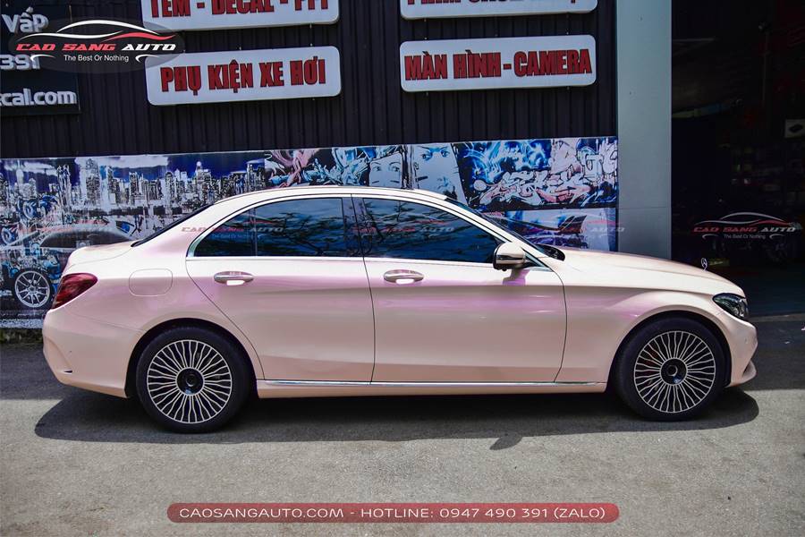 Wrap - Dán decal đổi màu xe Mercedes E250