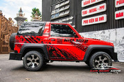 Dán decal tem xe Daihatsu Feroza - Hình 1