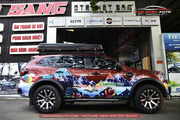 Dán decal tem xe Ford Everest - Hình 1