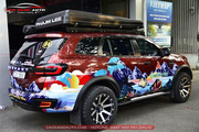 Dán decal tem xe Ford Everest - Hình 2