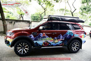 Dán decal tem xe Ford Everest - Hình 4