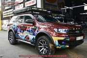 Dán decal tem xe Ford Everest - Hình 5