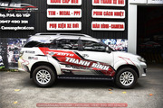 Dán decal tem xe Fortuner - Hình 11