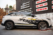 Dán decal tem xe Honda HRV - Hình 1