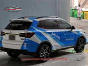 Dán decal tem xe MG RX5 - Hình 3