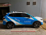 Dán decal tem xe MG RX5 - Hình 4