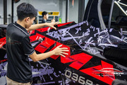 Dán decal tem xe Toyota Hilux - Hình 5