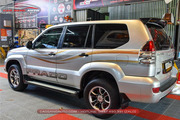 Dán decal tem xe Toyota Prado - Hình 4