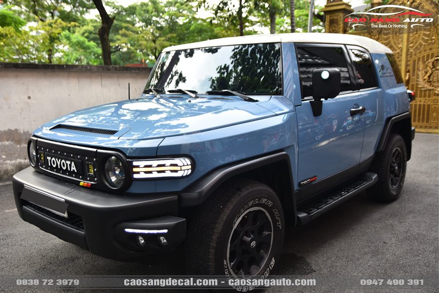 Wrap - Dán decal đổi màu xe Toyota Cruiser FJ