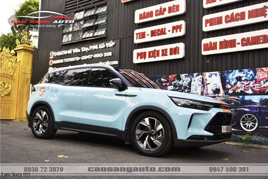 Wrap - Dán decal đổi màu xe Beijing X7