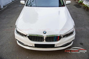 Wrap - Dán đổi màu xe BMW 530i decal trắng - Hình 13