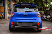 Wrap - Dán đổi màu xe Hyundai i10 decal xanh mờ - Hình 13