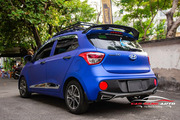 Wrap - Dán đổi màu xe Hyundai i10 decal xanh mờ - Hình 11
