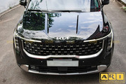 Wrap - Dán đổi màu xe Kia Carnival decal đen bóng - Hình 12