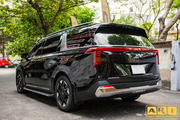 Wrap - Dán đổi màu xe Kia Carnival decal đen bóng - Hình 16
