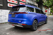 Wrap - Dán đổi màu xe Kia Carnival decal xanh mờ - Hình 9