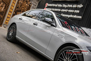 Wrap - Dán đổi màu xe Mercedes C200 decal xám xi măng - Hình 14