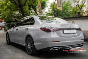 Wrap - Dán đổi màu xe Mercedes C200 decal xám xi măng - Hình 11