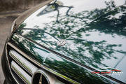 Wrap - Dán đổi màu xe Mercedes E250 decal xanh lục bảo - Hình 12