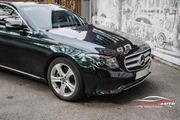 Wrap - Dán đổi màu xe Mercedes E250 decal xanh lục bảo - Hình 7
