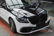 Wrap - Dán đổi màu xe Mercedes S63 kiểu Maybach - Hình 9