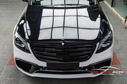 Wrap - Dán đổi màu xe Mercedes S63 kiểu Maybach - Hình 3