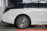 Wrap - Dán đổi màu xe Mercedes S63 kiểu Maybach - Hình 5