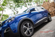 Wrap - Dán đổi màu xe Peugeot 5008 decal xanh bóng - Hình 11
