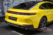 Wrap - Dán đổi màu xe Porsche Panamera vàng PPF TPU cao cấp - Hình 5