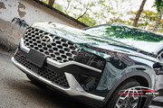Wrap - Dán đổi màu xe Santafe decal xanh rêu - Hình 14